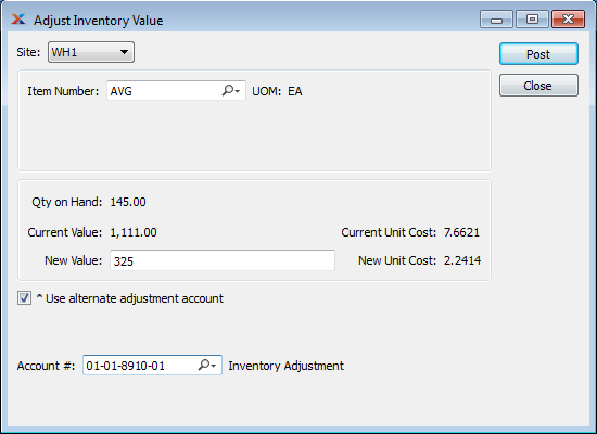 11 2 Adjust Inventory Value